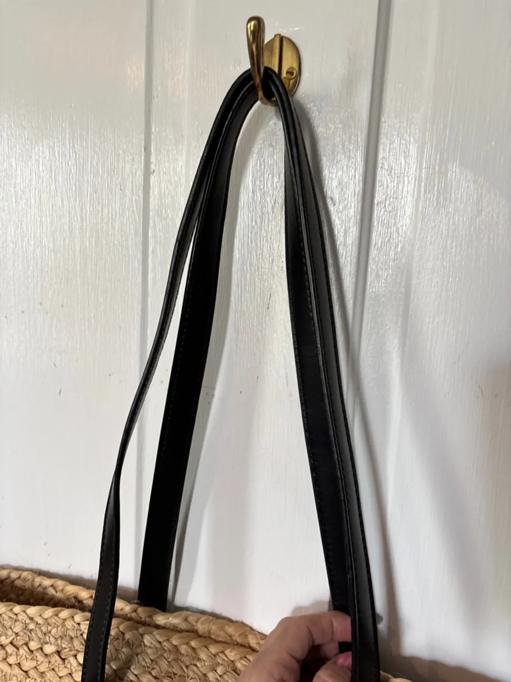 Zara Jute Tote Bag - Picture 6 of 7